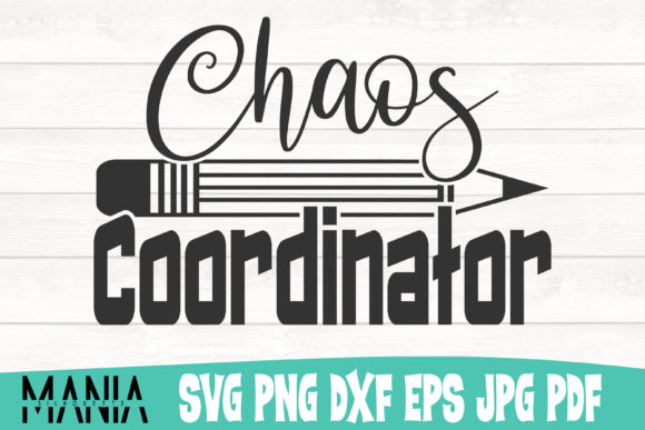 Chaos Coordinator SVG Cut File Design: A Versatile Tool for Crafters and Creators
