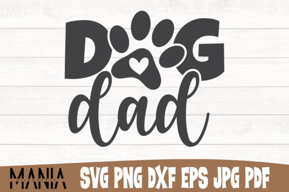 Dog Dad Svg Cut File Design: A Versatile Tool for Creative Projects