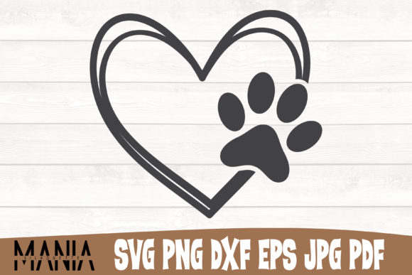 Dog Heart SVG Cut File Design: A Versatile Tool for Creatives
