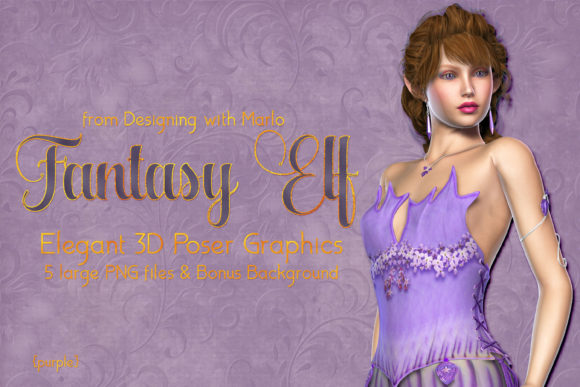 Fantasy Elf Graphics: Elevating Design with Ethereal Elegance