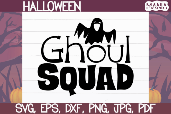 Ghoul Squad SVG and Halloween SVG: Elevating Creative Projects with Versatile Design Files
