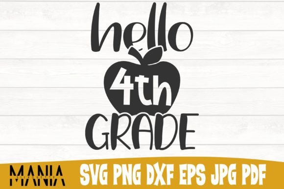 Hello Fourth Grade: Creative Assets for Back to School