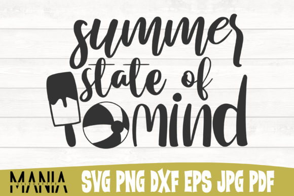 Summer State of Mind SVG Cut File Design: A Practical Guide for Creators and Professionals
