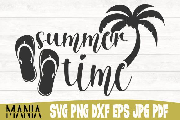 Summer Time SVG Cut File Design Pack