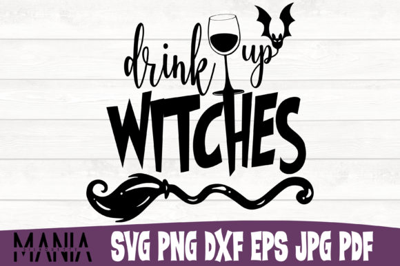 Unlock Creative Potential with the Drink Up Witches Halloween SVG File